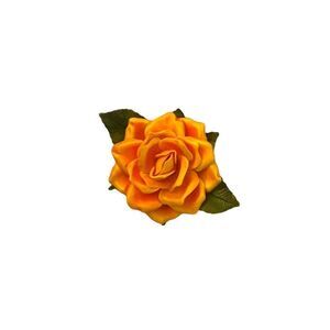 Vintage rose  brooch